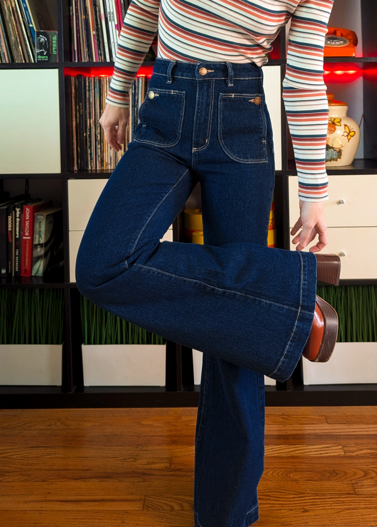 Natalie Blue Denim Eastcoast Flares