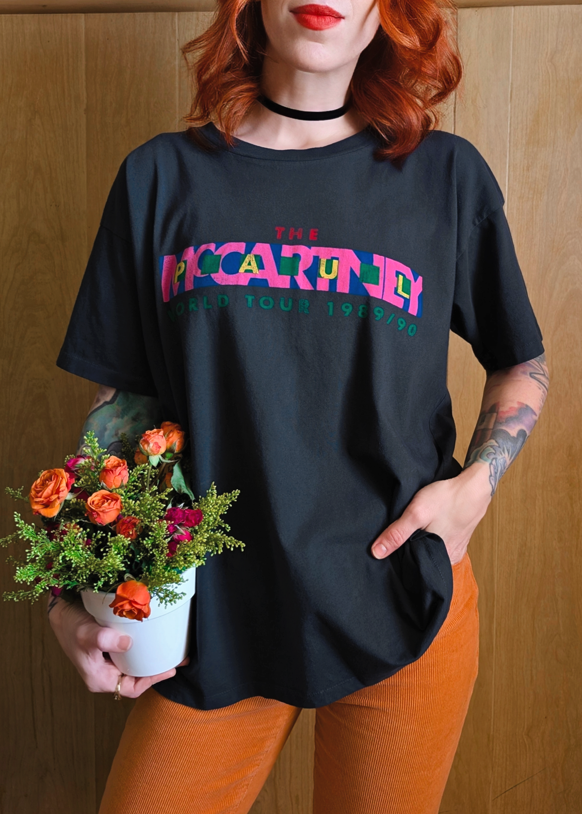 Paul McCartney World Tour 1989 - 1990 Friends of the Earth Merch Oversized tee by Daydreamer LA