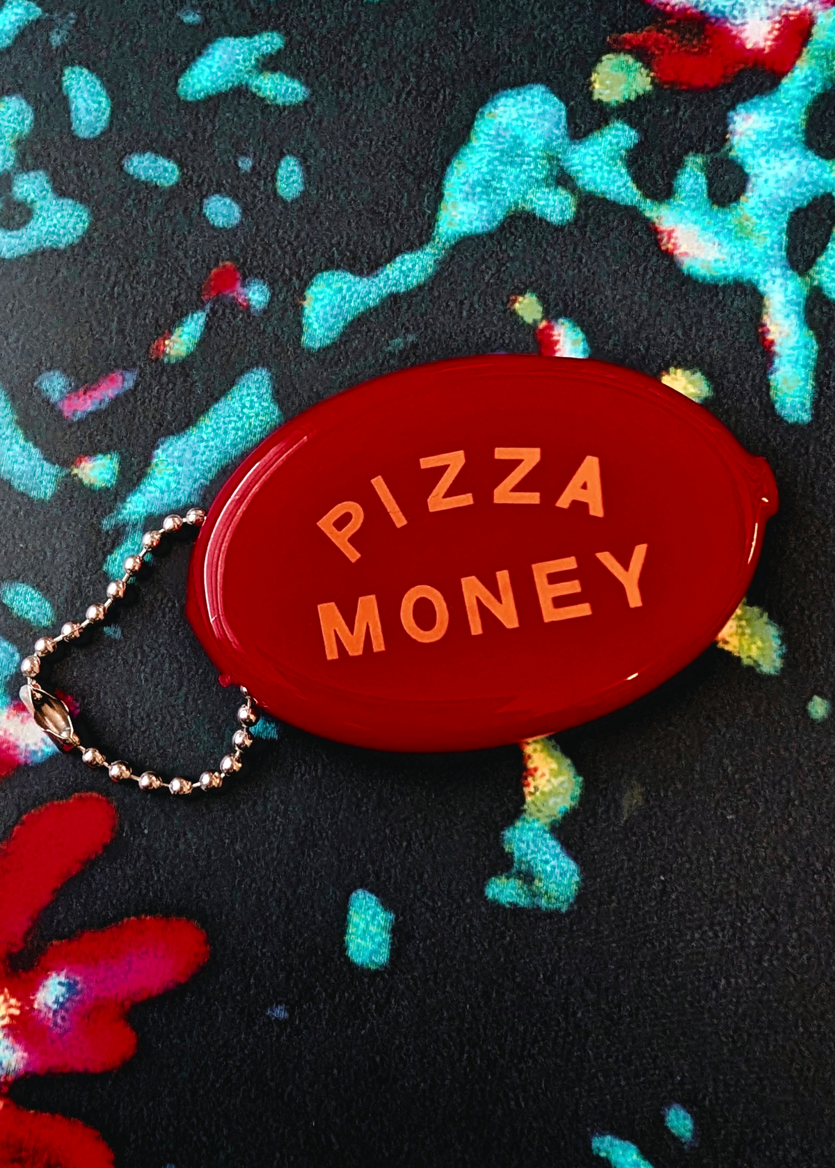 Pizza Money Coin Pouch Bag Charm