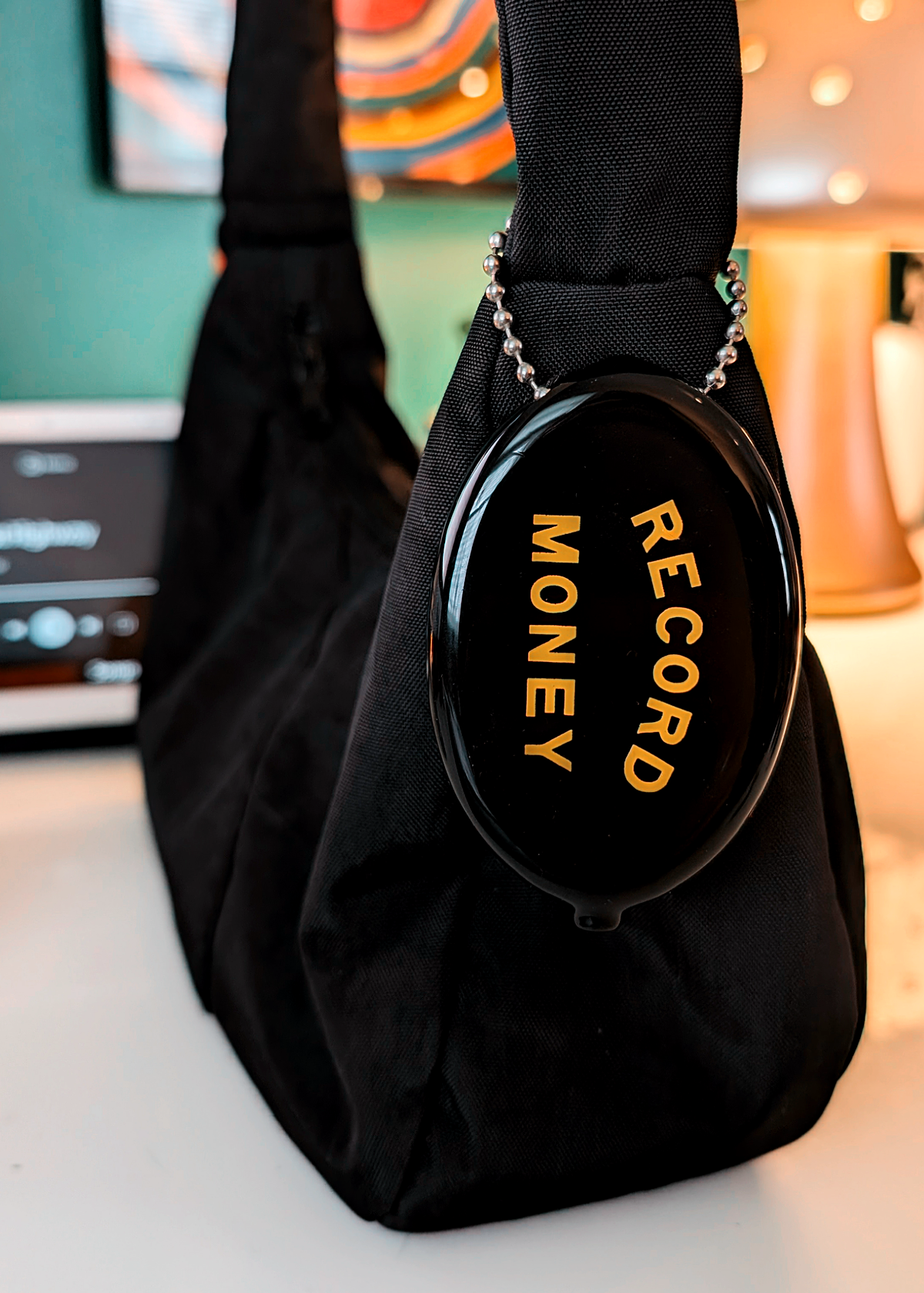 Record Money Coin Pouch