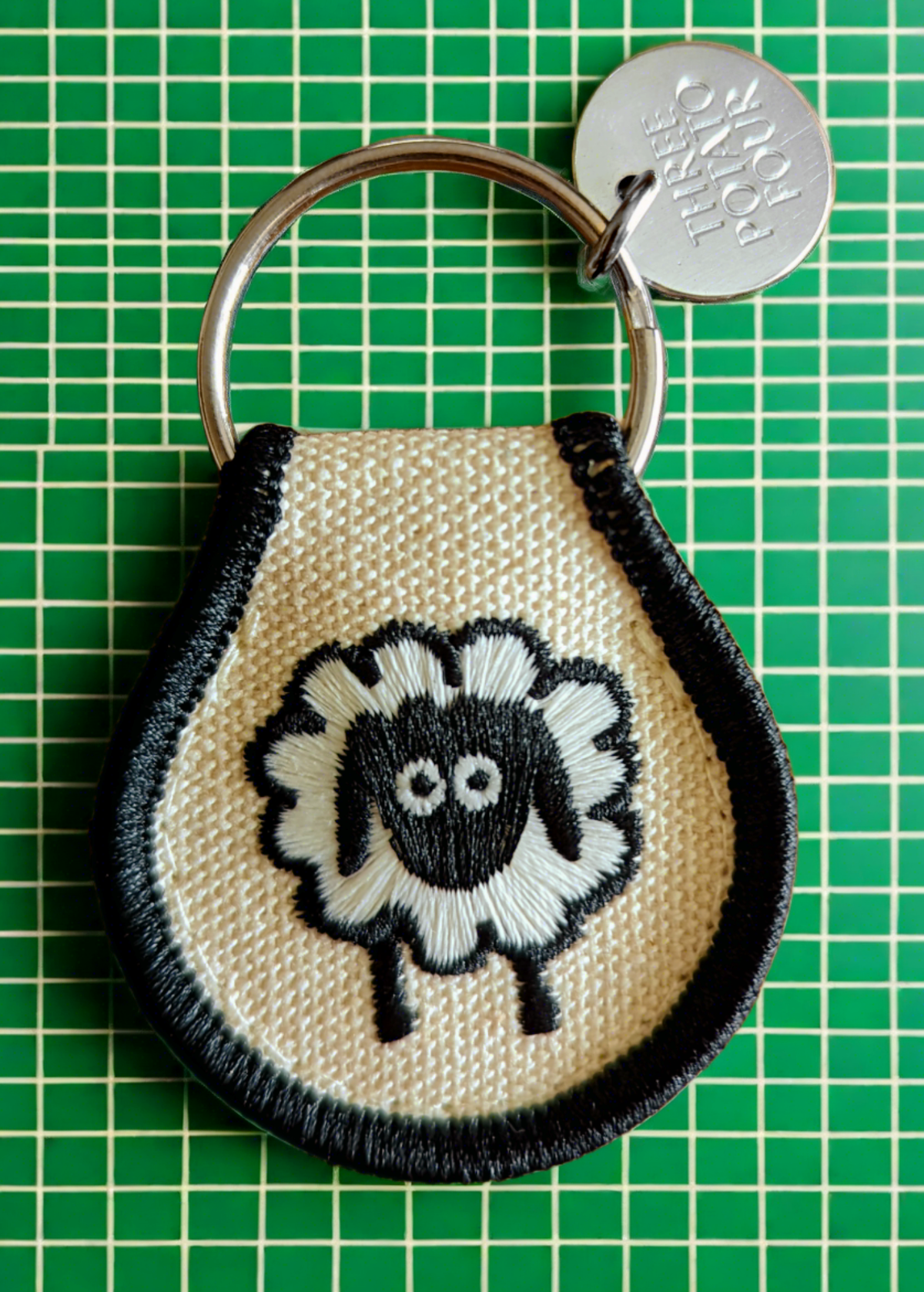 Lil Bo Sheep Patch Keychain