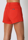 Blood Orange Stretch Sailor Dusters Shorts