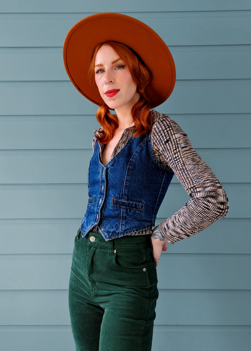 Mediterranea Denim Vest