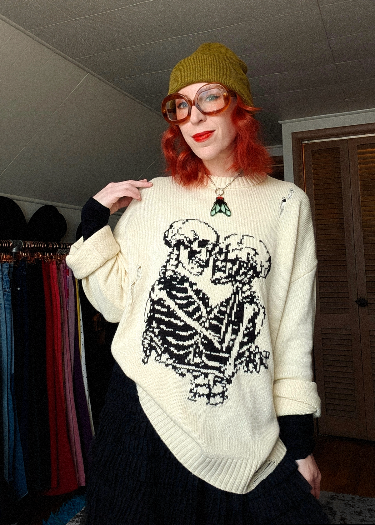 Everlasting Skeleton Sweater
