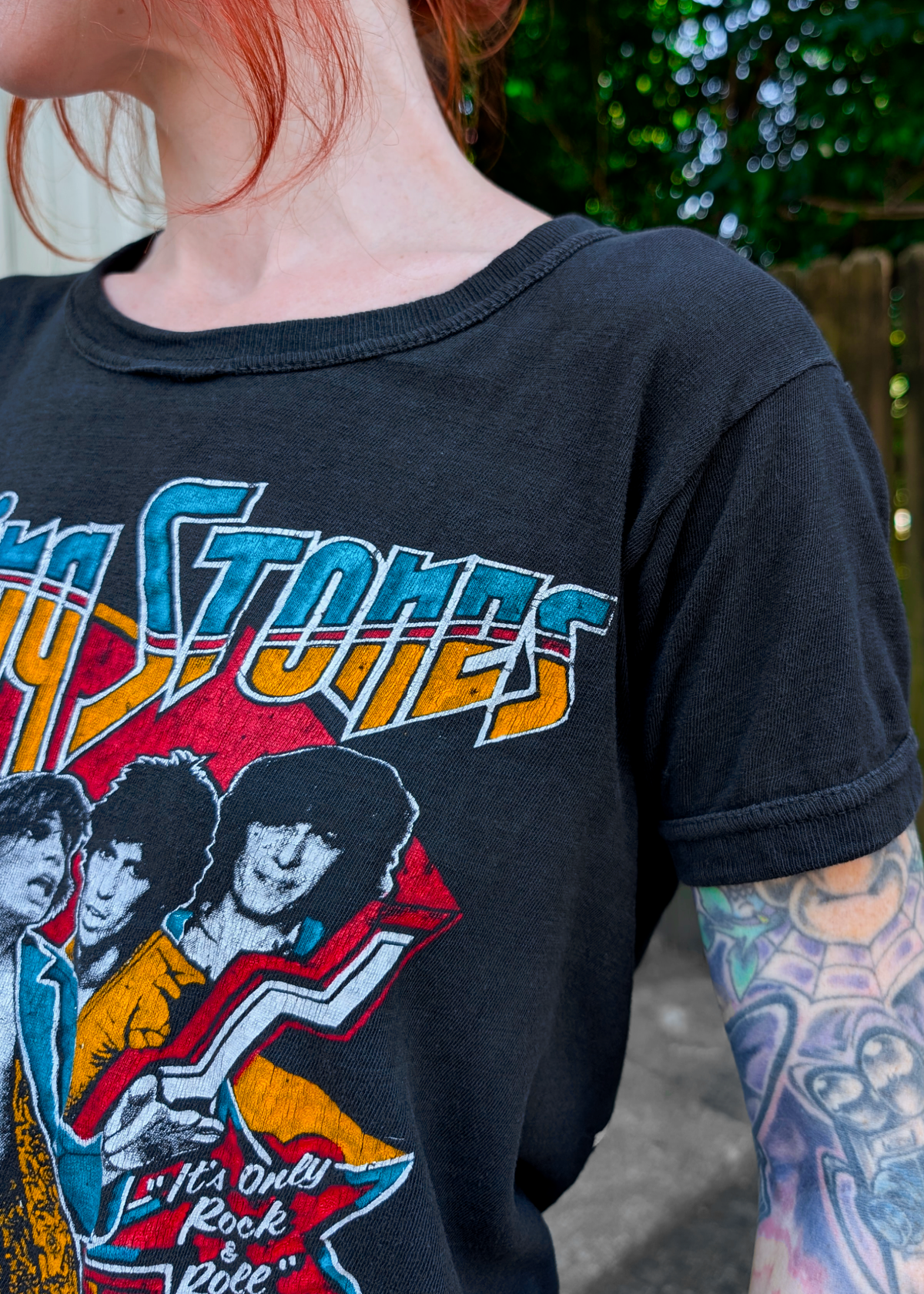 Vintage 1978 Rolling Stones Tour of America Ringer Tee authentic Vintage 1978 Rolling Stones Tour of America Ringer Tee authentic
