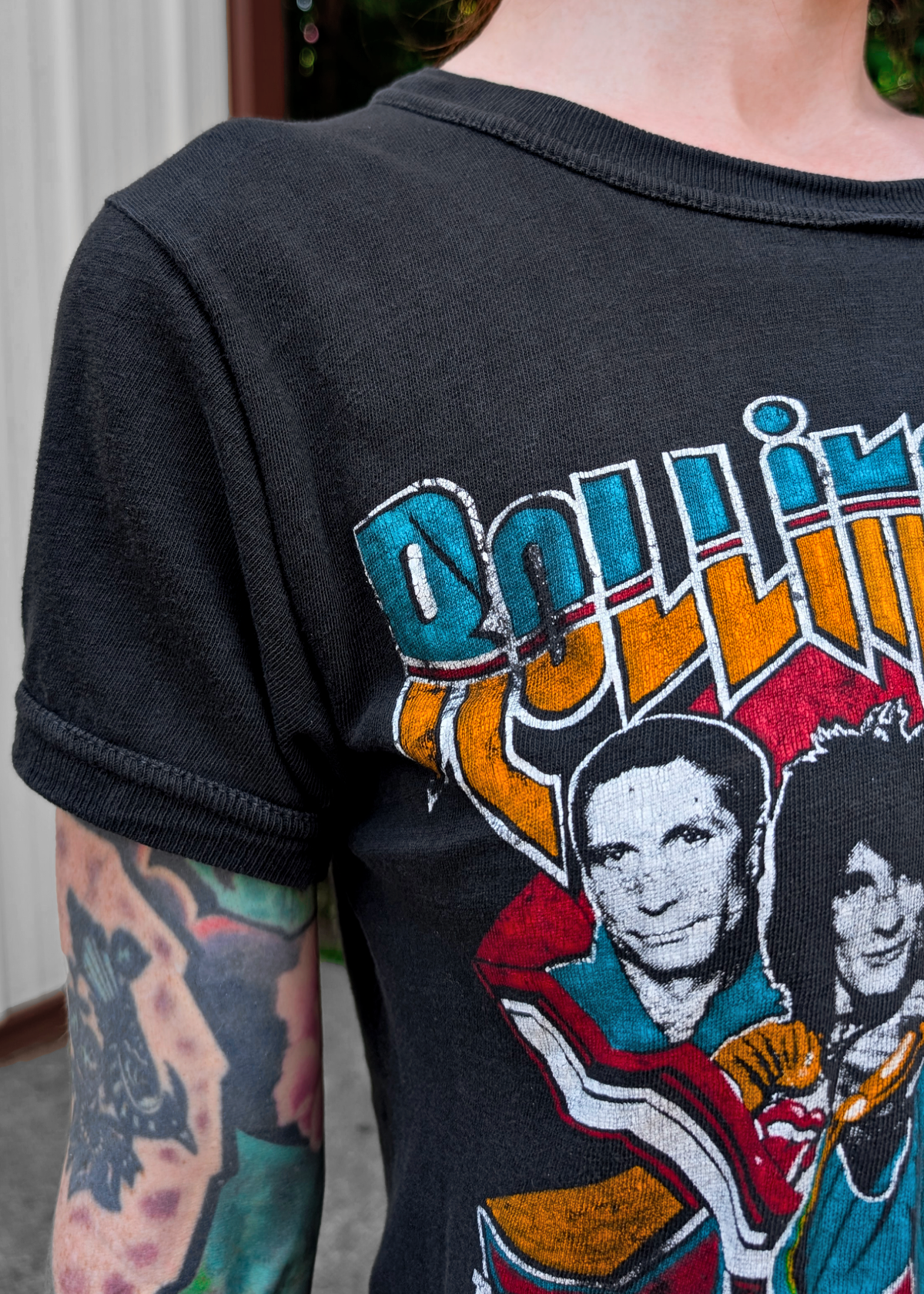 Vintage 1978 Rolling Stones Tour of America Ringer Tee authentic Vintage 1978 Rolling Stones Tour of America Ringer Tee authentic
