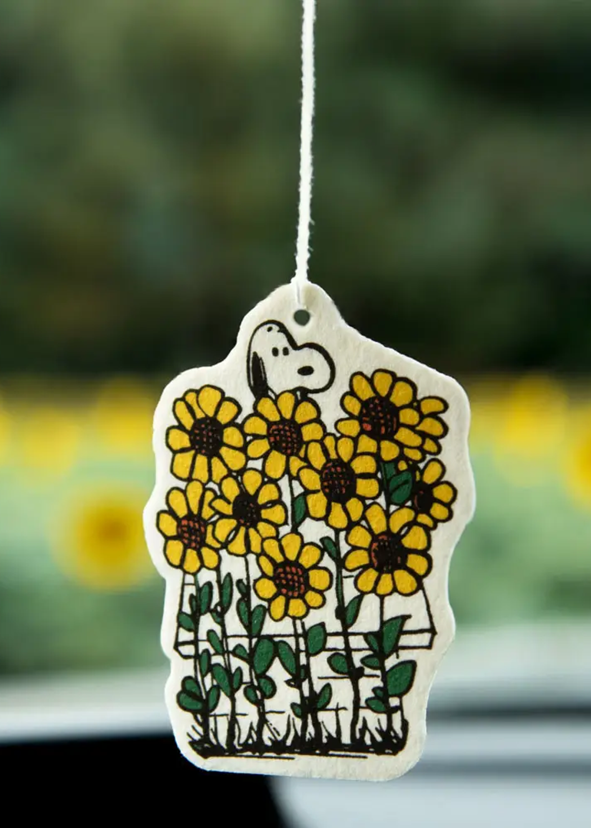 Lavender Garden Snoopy Air Freshener