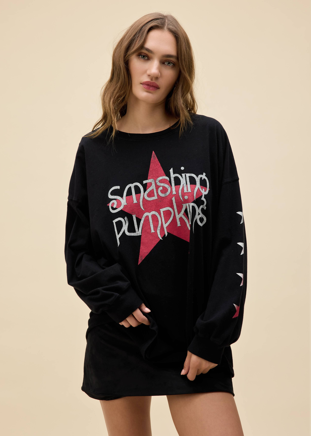 Smashing Pumpkins Big Star One Size Long Sleeve Tee <br> <i> Coming soon! </i>
