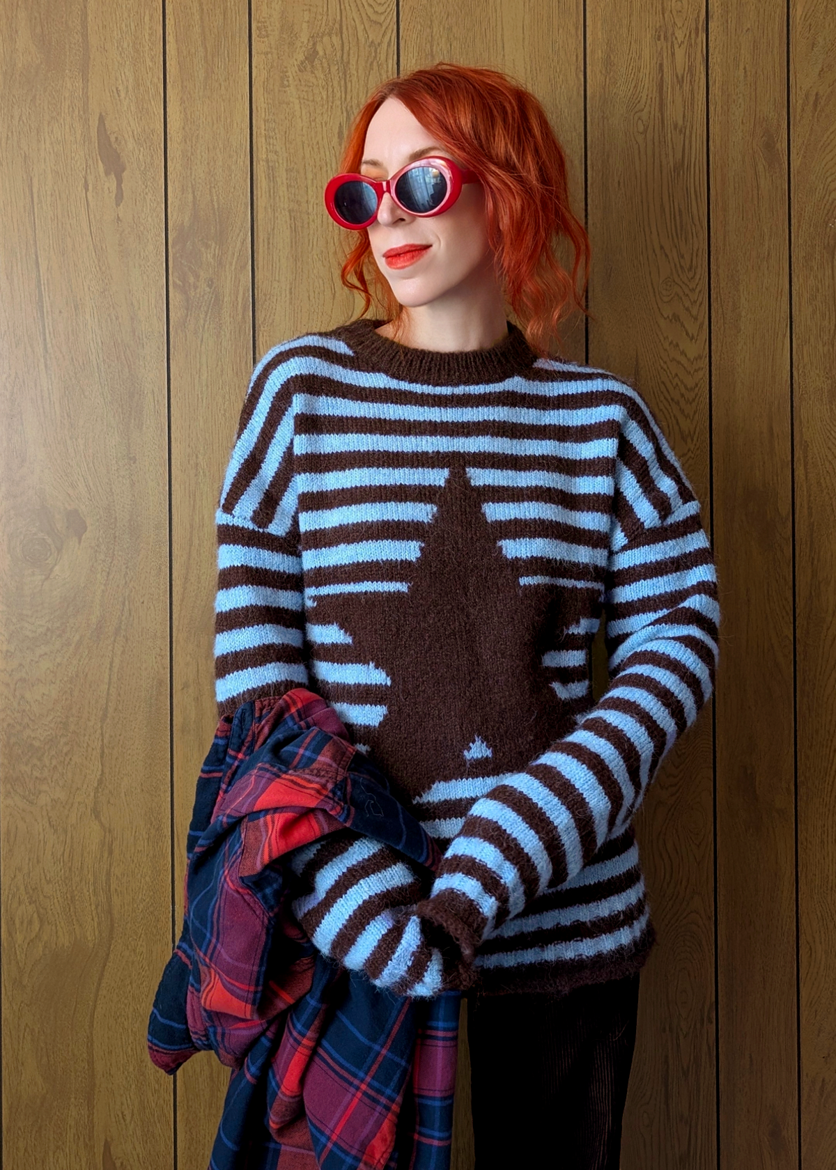 Big Star Stripe Oversized Sweater