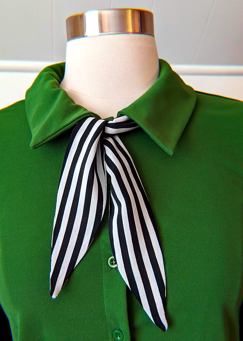 Beetlejuice Silk Scarf Tie