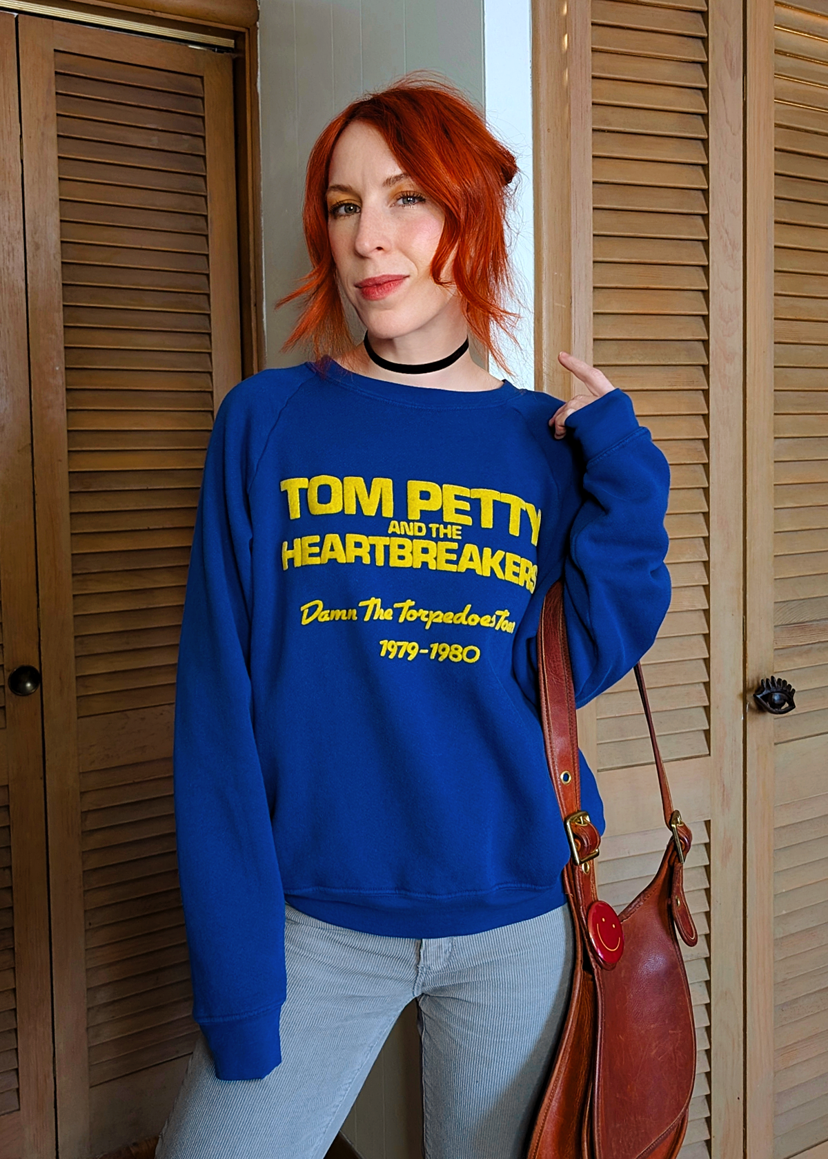Tom Petty Damn the Torpedoes Tour Raglan Sweatshirt