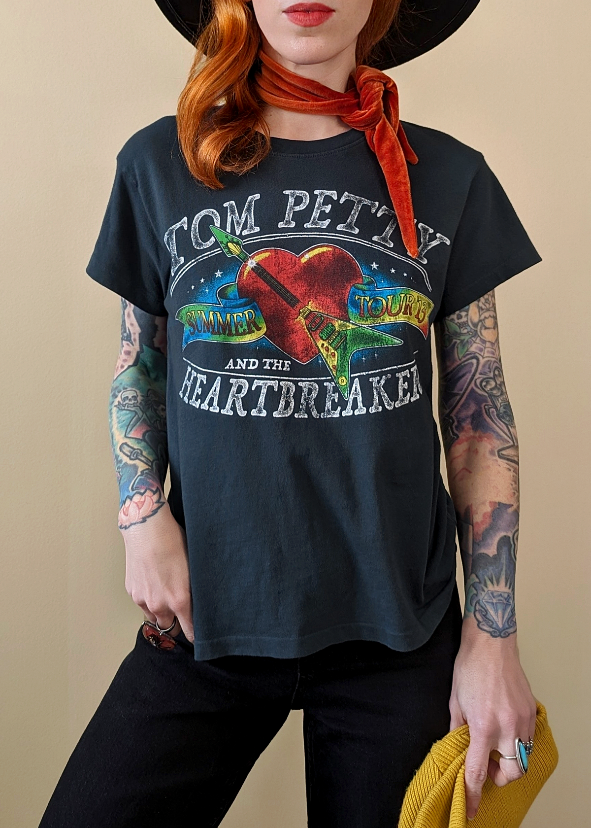 Daydreamer LA Tom Petty and the Heartbreakers Summer Tour '13 tee USA Made Officially Licensed