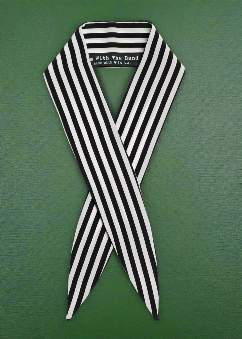 Beetlejuice Silk Scarf Tie