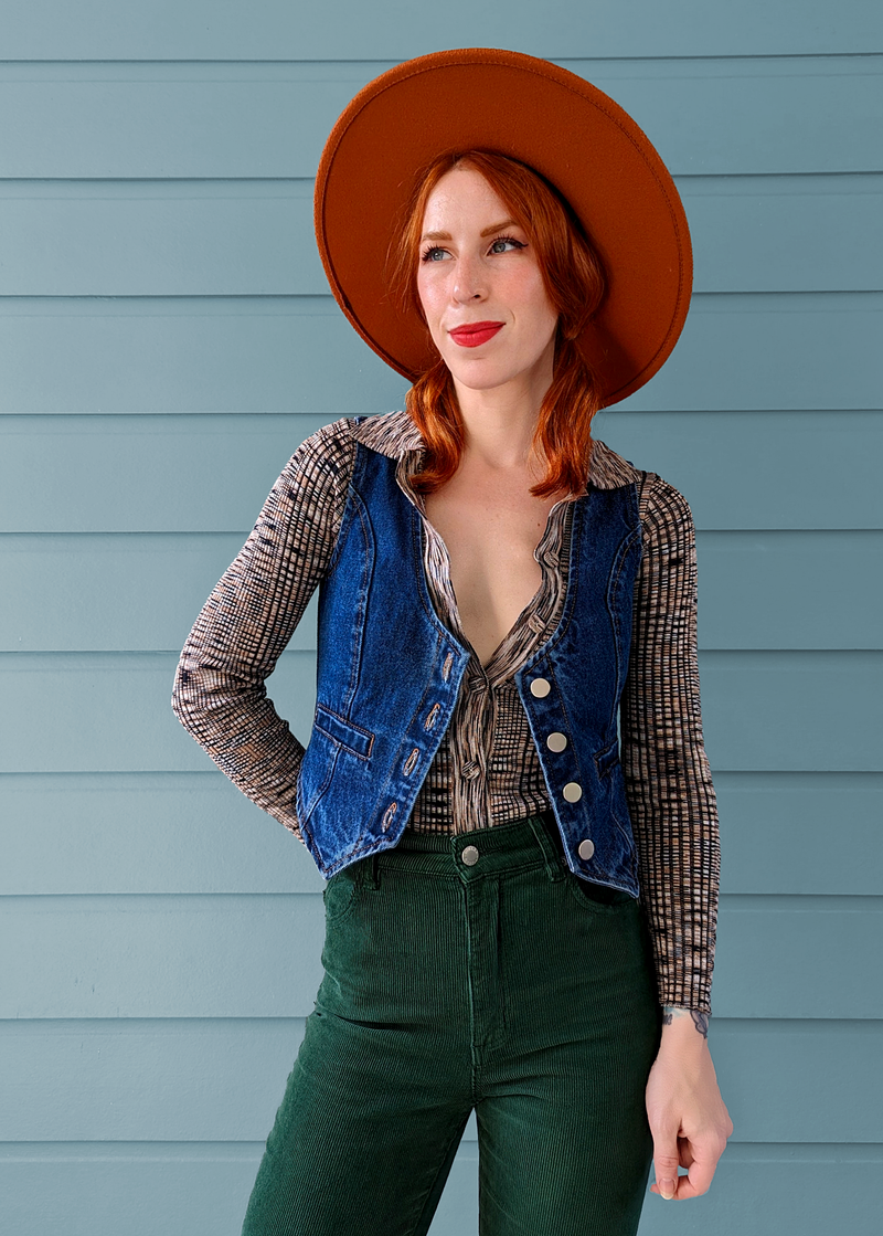 Mediterranea Denim Vest