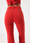 Scarlet Corduroy Eastcoast Flares