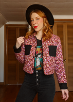 Calico Quilted Jacket