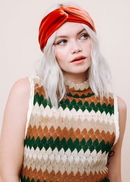 Sienna Velvet Turban Headband