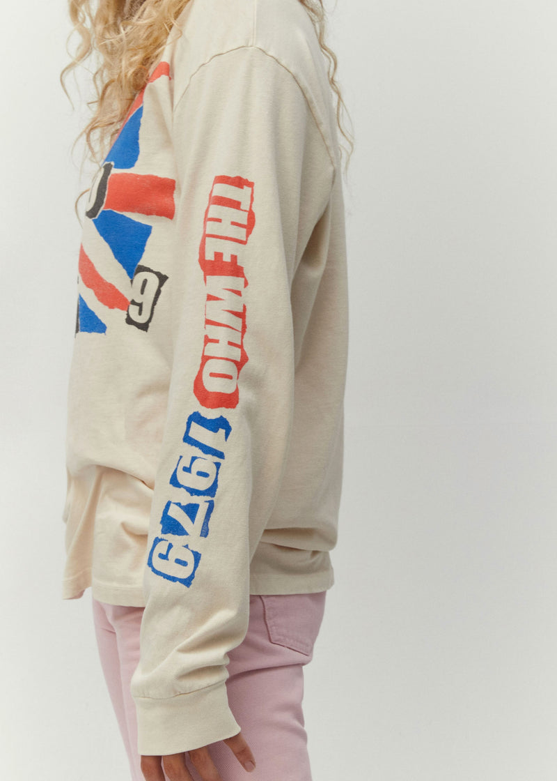 The Who 1979 Long Sleeve Crew Neck Tee