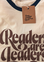 Readers are Leaders Fitted Ringer Tee