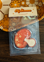 Orange Agave Mushroom Air Freshener