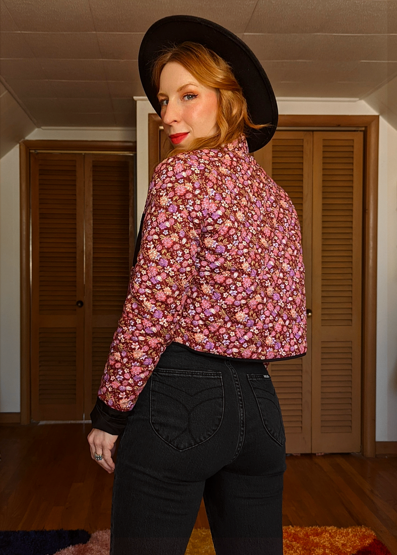 Calico Quilted Jacket