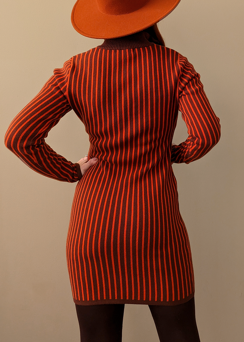 Rubber Soul Zip Knit Dress