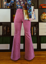Lilac Pink Corduroy Eastcoast Flares