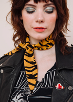 Cat Scratch Fever Silk Scarf Tie
