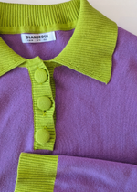The Daphne Knit Polo Top