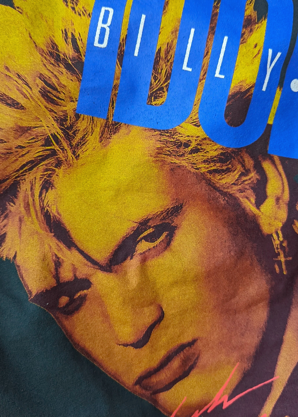 Daydreamer LA Billy Idol Whiplash Smile White Wedding Rebel Yell Oversized Tee made in California