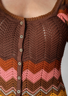 Ziggy Crochet Mini Dress