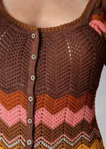Ziggy Crochet Mini Dress