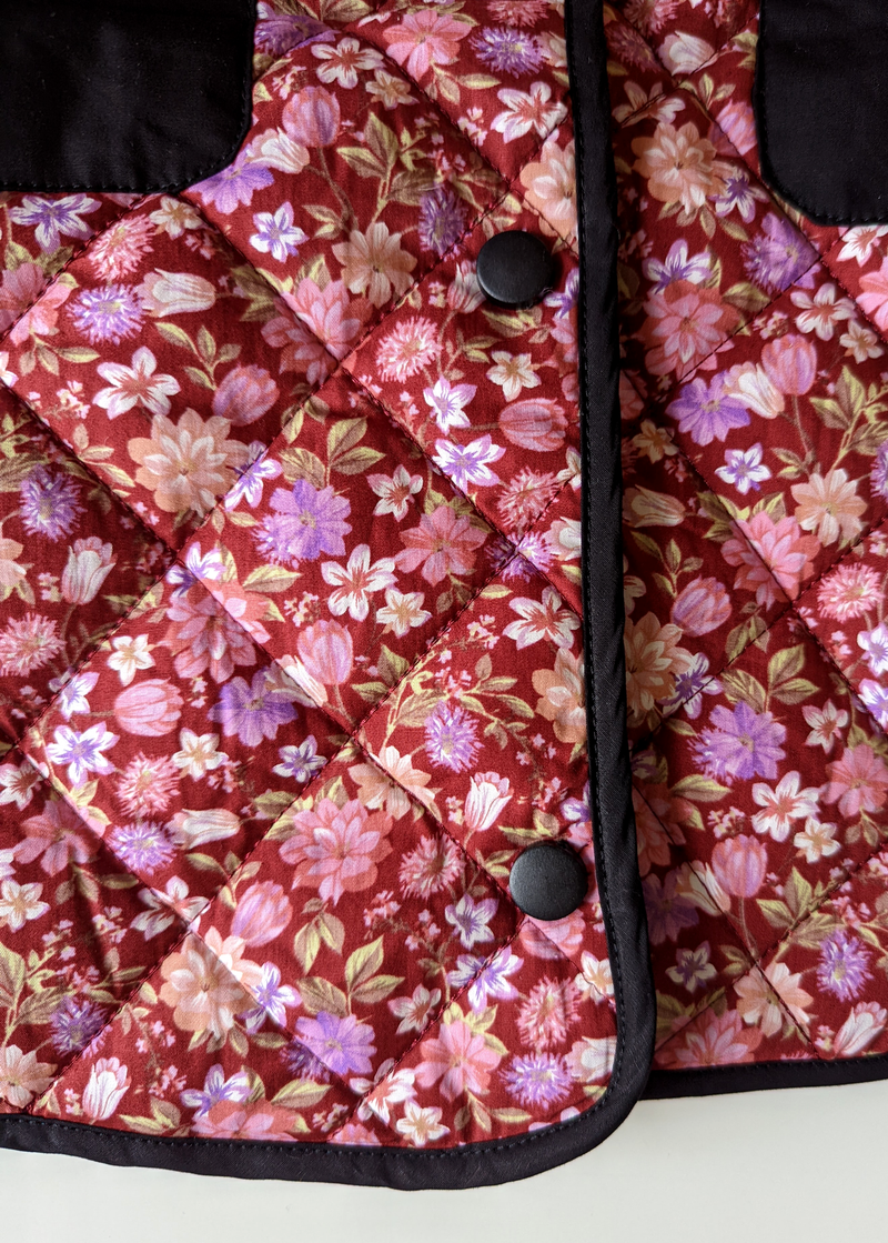 Calico Quilted Jacket