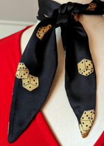 Lady Luck Silk Scarf Tie