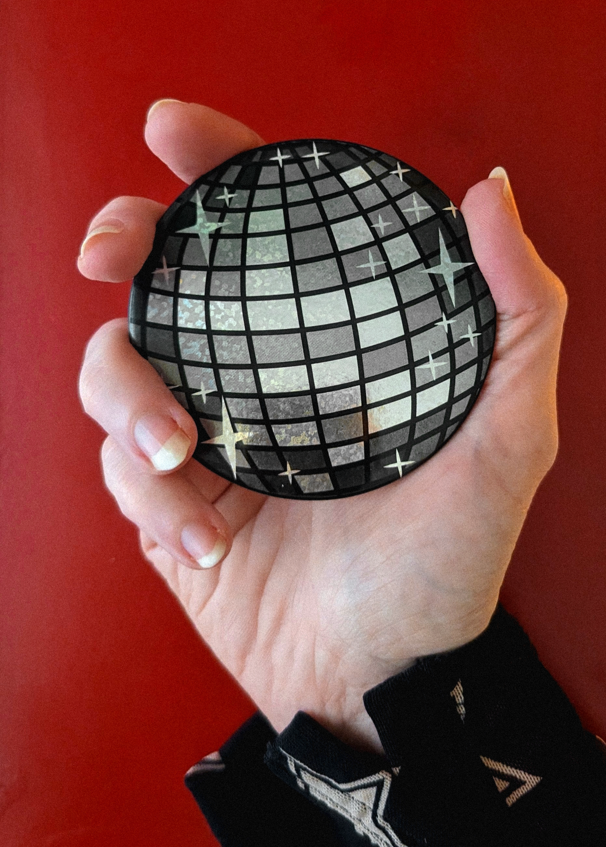 Disco Ball Mini Pocket Mirror