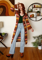 Ziggy Crochet Midi Dress / Duster
