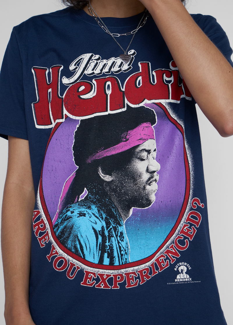 Jimi Hendrix Are You Experienced Oversized Tee