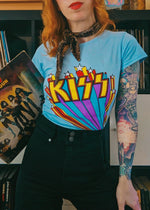 Kiss Star Power Fitted Tee