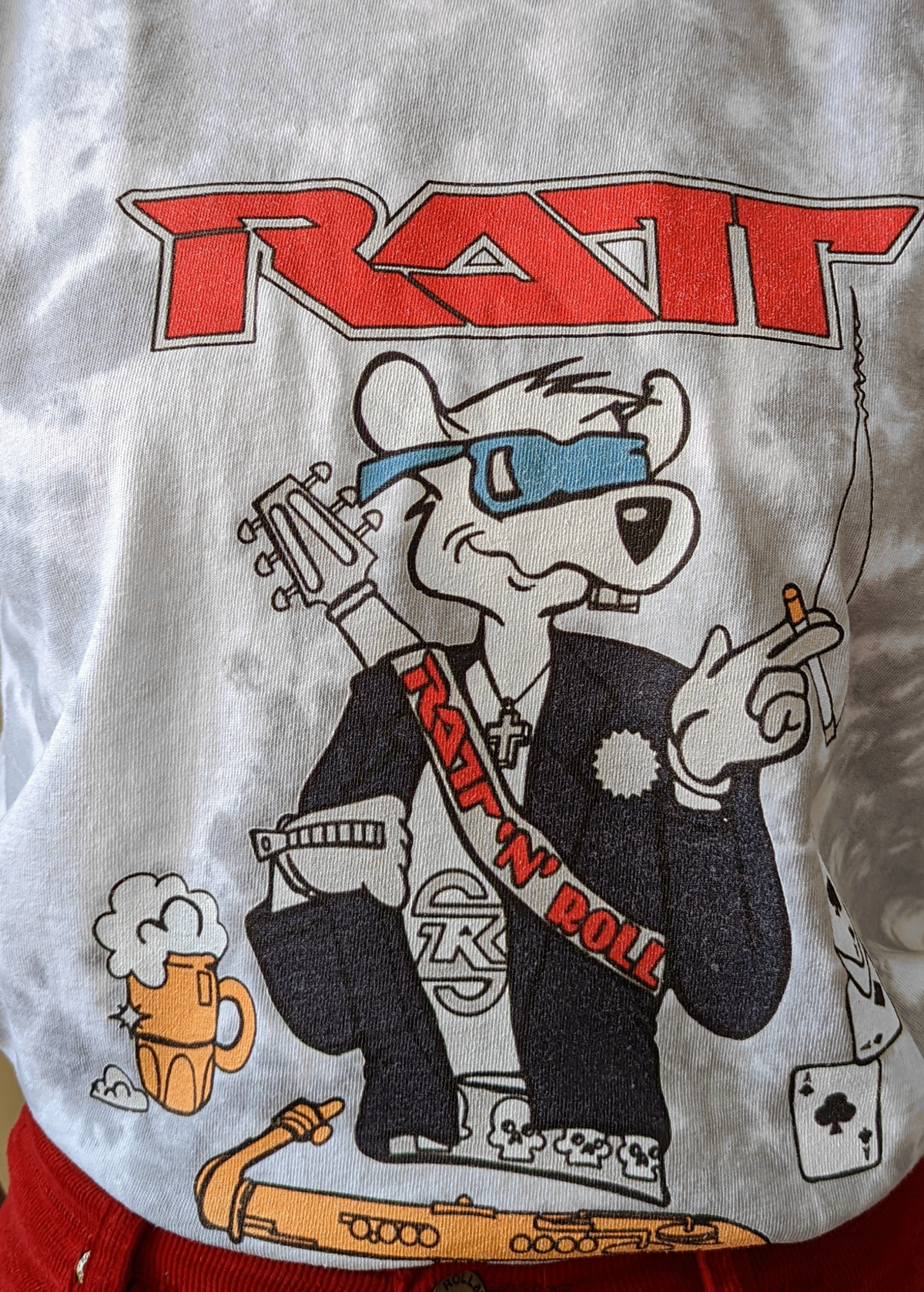 Ratt "Ratt 'n' Roll" Oversized Tee