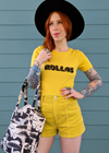 Gold Cord Dusters Shorts