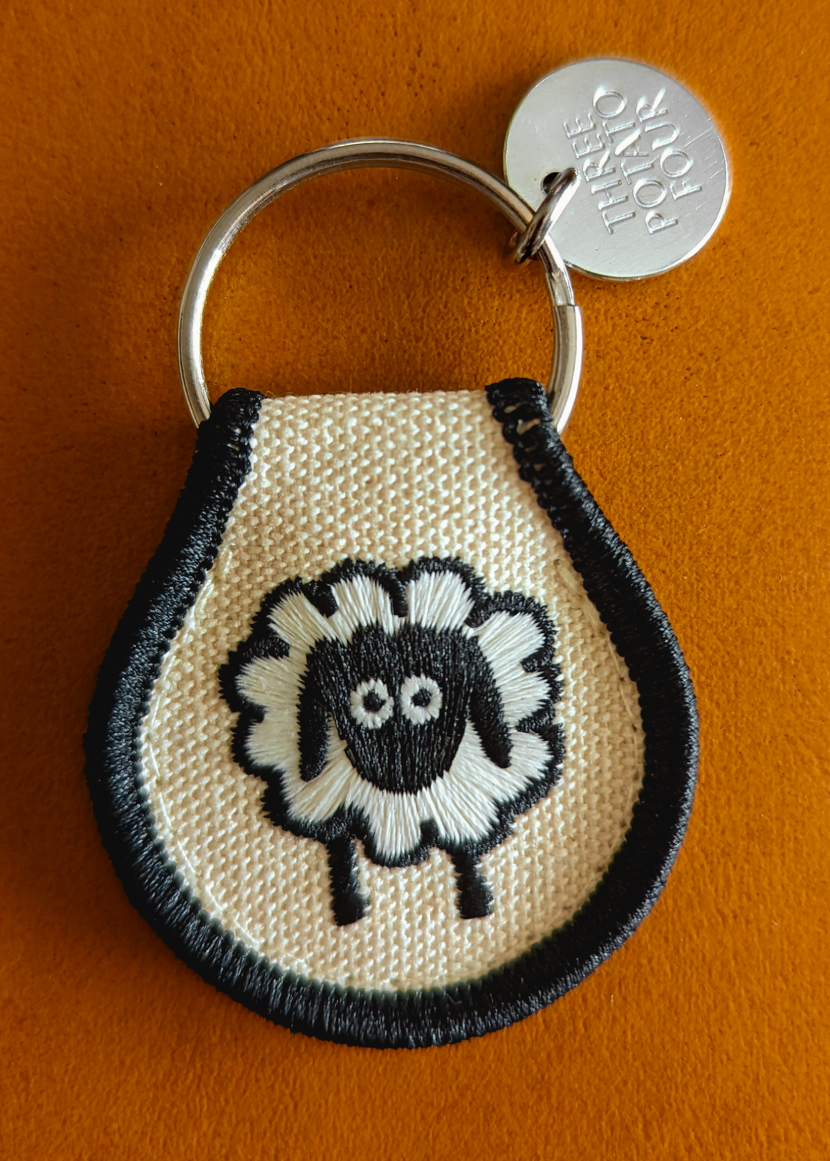 Lil Bo Sheep Patch Keychain