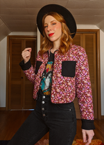 Calico Quilted Jacket