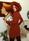 Rubber Soul Zip Knit Dress