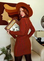 Rubber Soul Zip Knit Dress