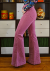 Lilac Pink Corduroy Eastcoast Flares