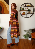 Ziggy Crochet Midi Dress / Duster