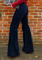 Midnight Corduroy Eastcoast Flares
