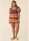 Ziggy Crochet Mini Dress