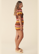 Ziggy Crochet Mini Dress