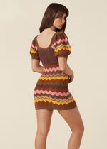 Ziggy Crochet Mini Dress